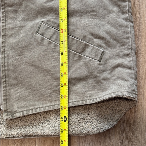 Vintage Carhartt V13DES Sherpa Lined Work Vest - Picture 4 of 6